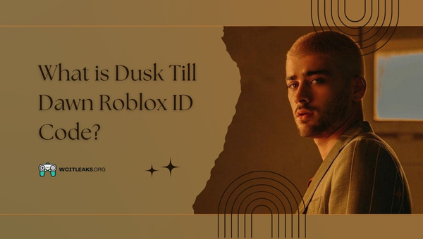 What is Dusk Till Dawn Roblox ID Code?