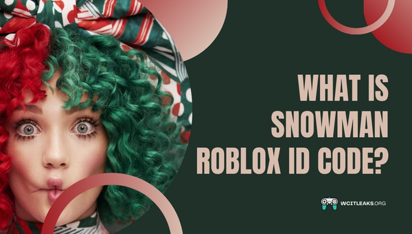 What is Snowman Roblox ID Code?