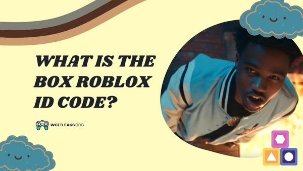 What is The Box Roblox ID Code?