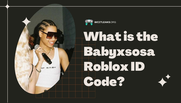 What is the Babyxsosa  Roblox ID Code?