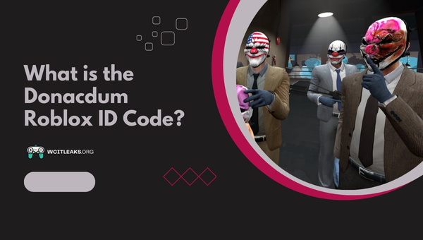 What is the Donacdum Roblox ID Code?
