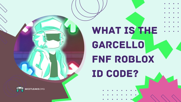What is the Garcello FNF Roblox ID Code?