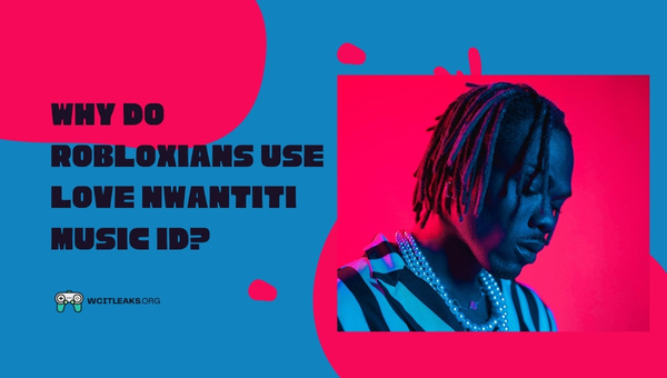 Why do Robloxians use Love Nwantiti Music ID?