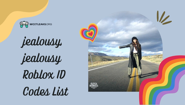 jealousy, jealousy Roblox ID Codes List (2023)